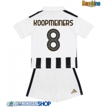 Maglie da calcio Juventus Teun Koopmeiners #8 Prima Maglia Bambino 2026-27 Manica Corta + Pantaloni corti)